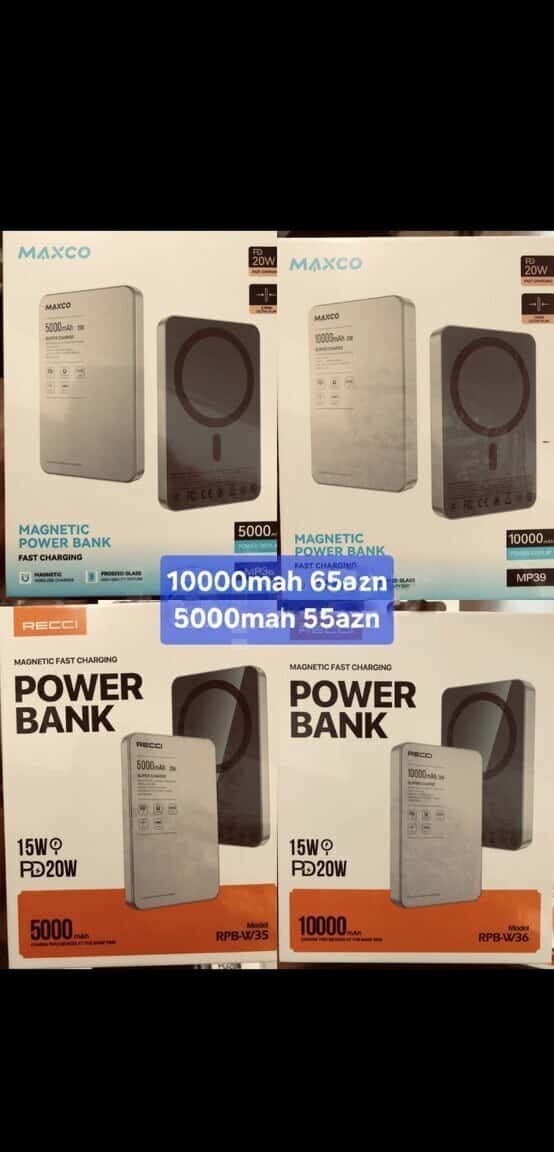 10,000 mAh power bank, Light orange color - Tenderyard