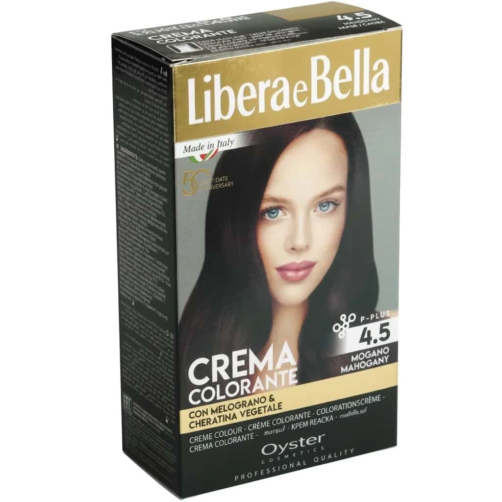 Oyster Libera e Bella Saç Boyası 4.5 Manogany 121 ml - Tenderyard