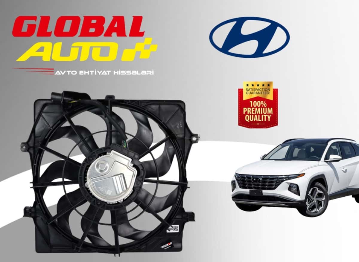Radiator electric fan for Hyundai Tucson Hybrid 2021-2026 - Tenderyard