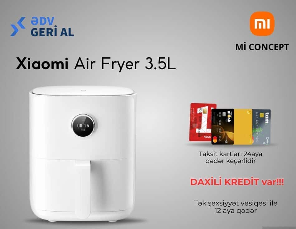 Xiaomi air fryer - Tenderyard
