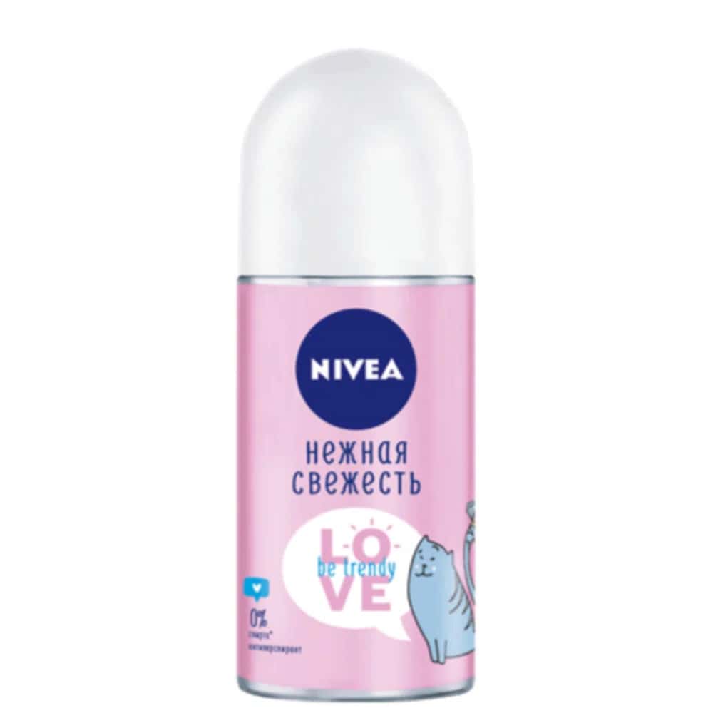 Nivea Нежная свежесть Roll-On Дезодорант, 50 мл - Tenderyard
