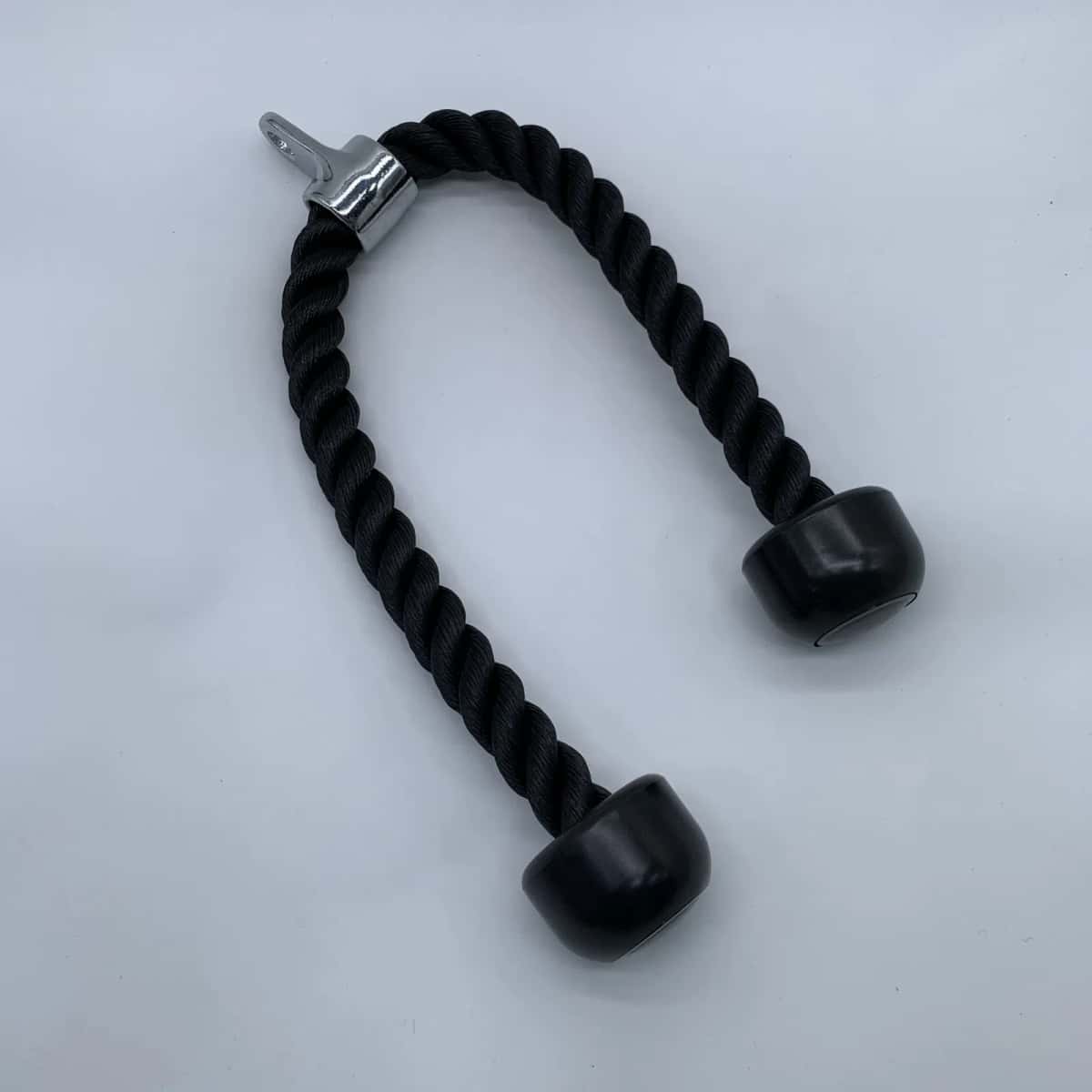 Rope handle for gym machine, black - Tenderyard