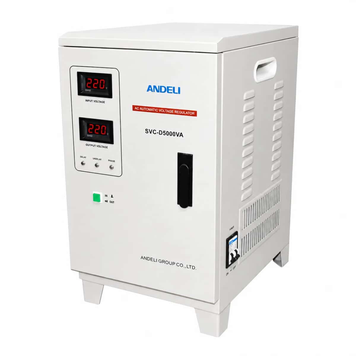 Andeli SVC-D5000VA Voltage Stabilizer 5000W - Tenderyard