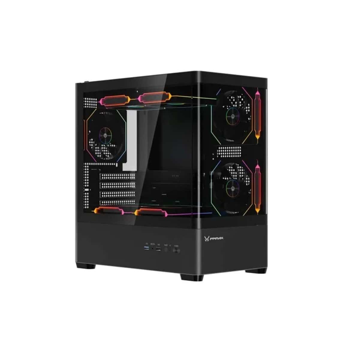 Computer Case FPMAX Diamond R4M Nova Black - Tenderyard