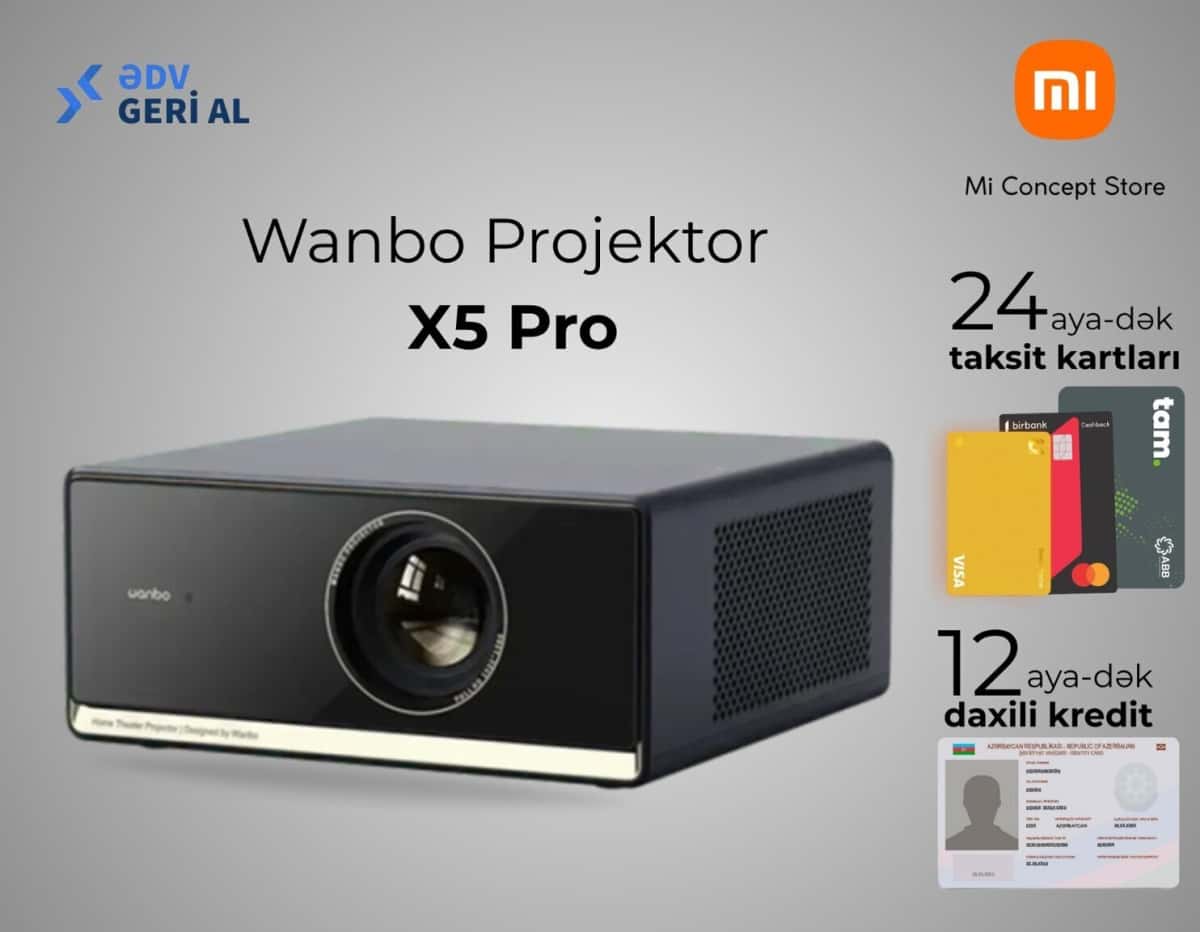 Proyektor Wanbo X5 Pro - Tenderyard