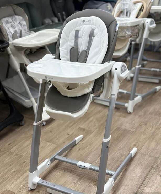 Unisex baby high chair, Mixed color - Tenderyard