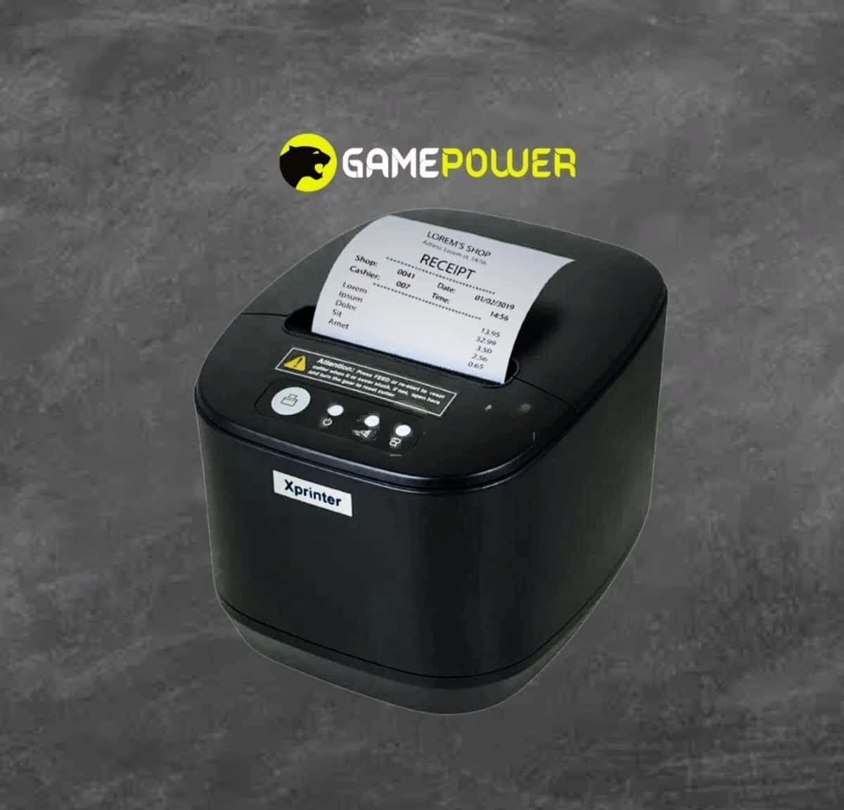 Термопринтер чеков Xprinter XP-Q833L USB+LAN - Tenderyard