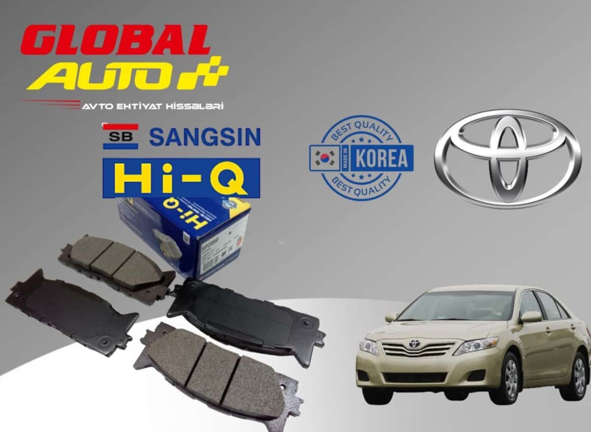 Brake pads Toyota Camry 2006-2011 - Tenderyard