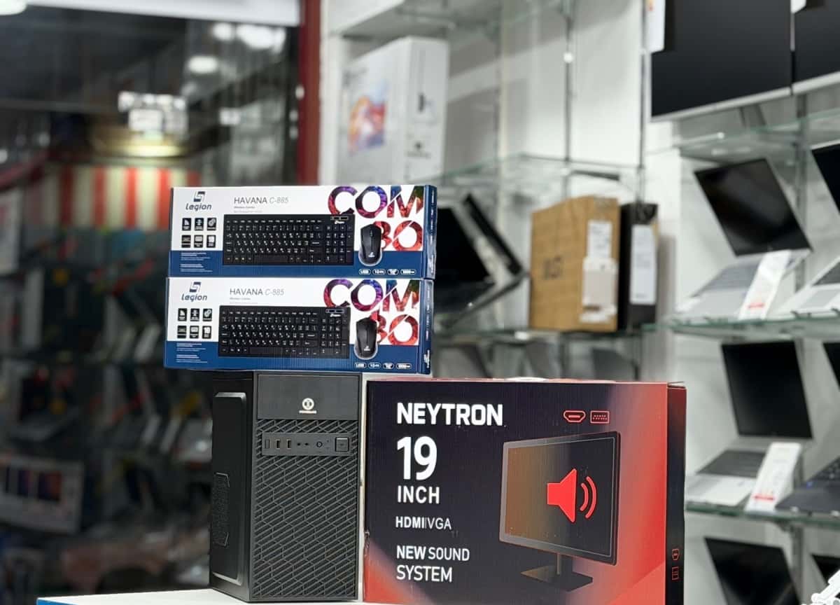 Powerline Neutron i3 9th DDR4 Desktop Computer Set - Tenderyard