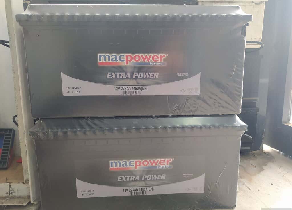 Akkumulyator Mac Power 225 Ah - Tenderyard