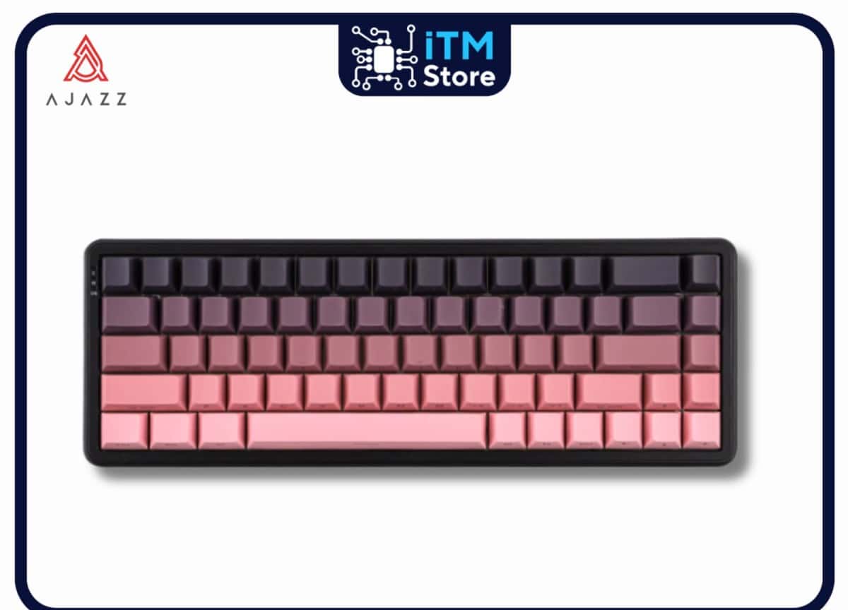 Mechanical keyboard Ajazz AK680 Max Gradient Pink - Tenderyard
