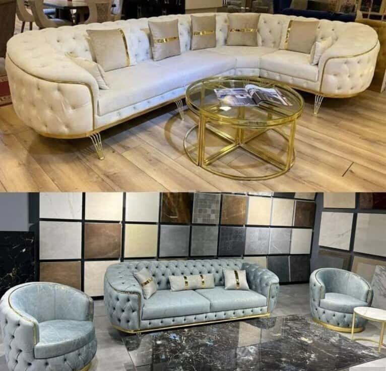 Künc divan, Qarışıq rəng - Tenderyard