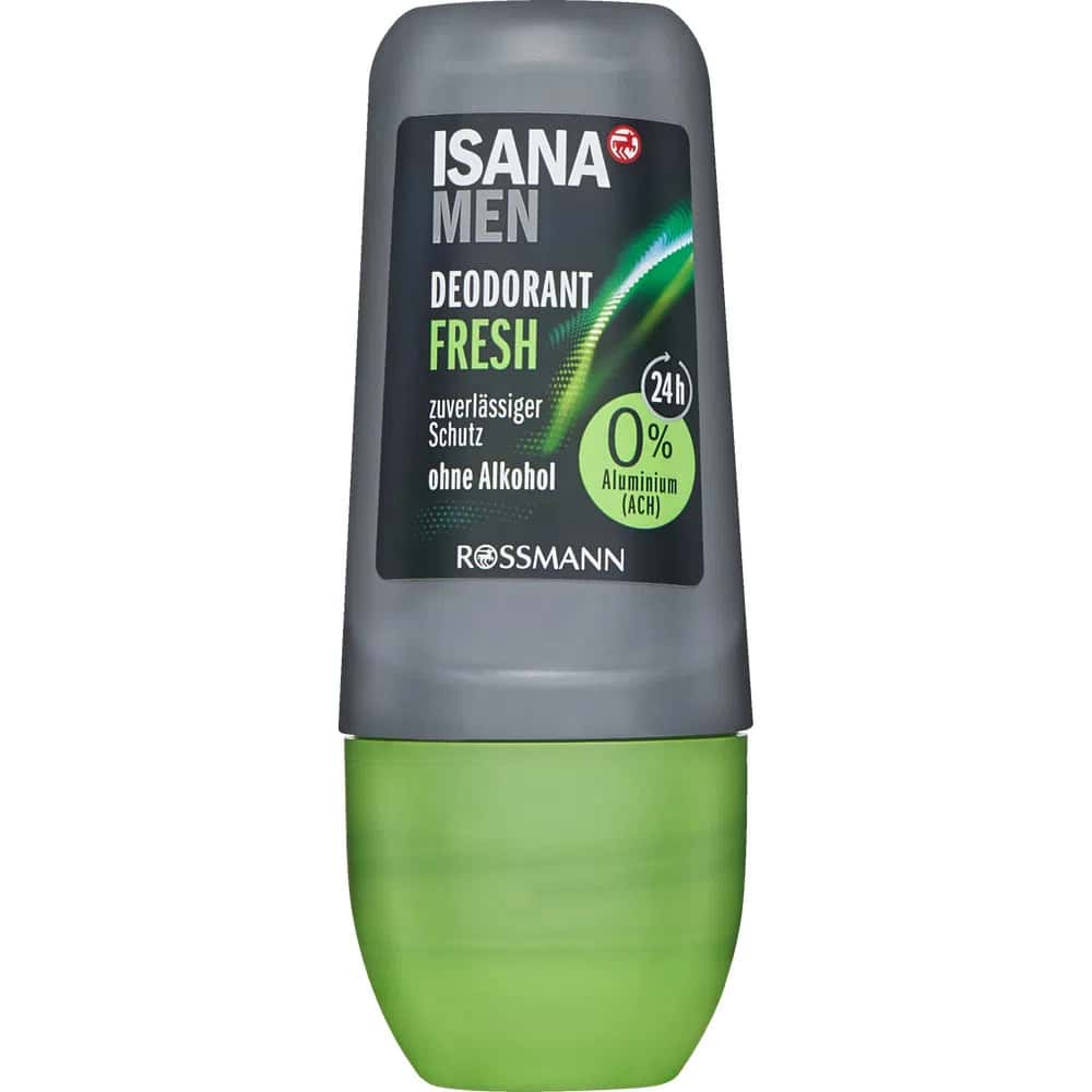 Isana Men Fresh Роликовый дезодорант 50 мл - Tenderyard
