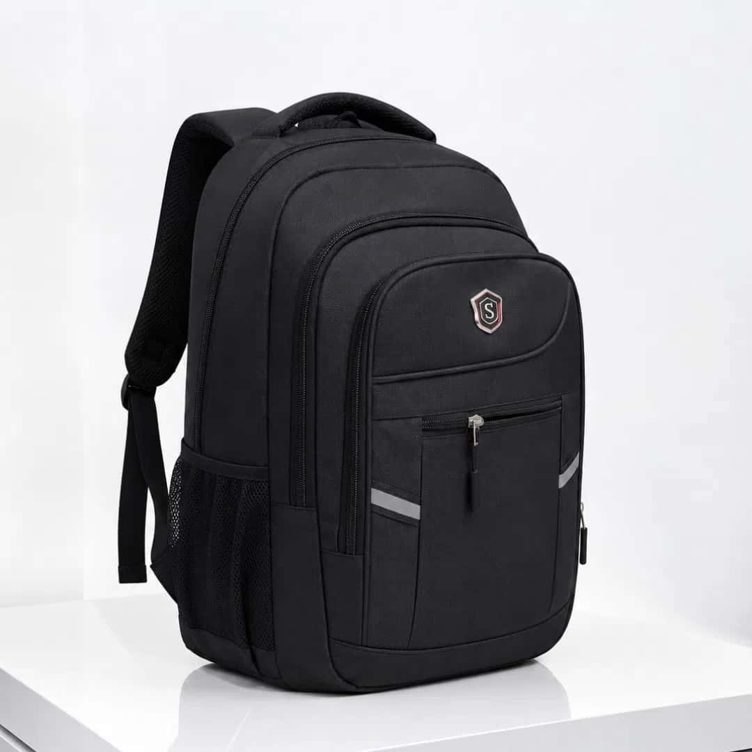 School backpack Black color - Tenderyard