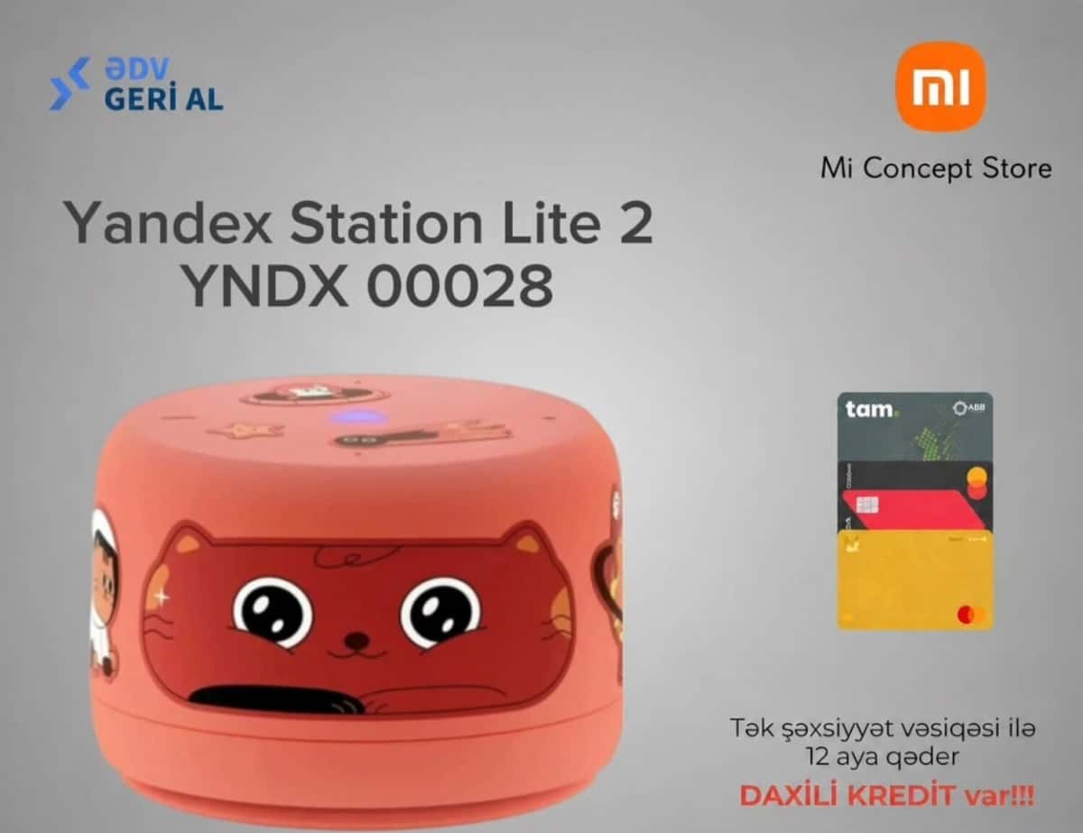 Smart speaker Yandex Station Lite 2 Orange - Tenderyard