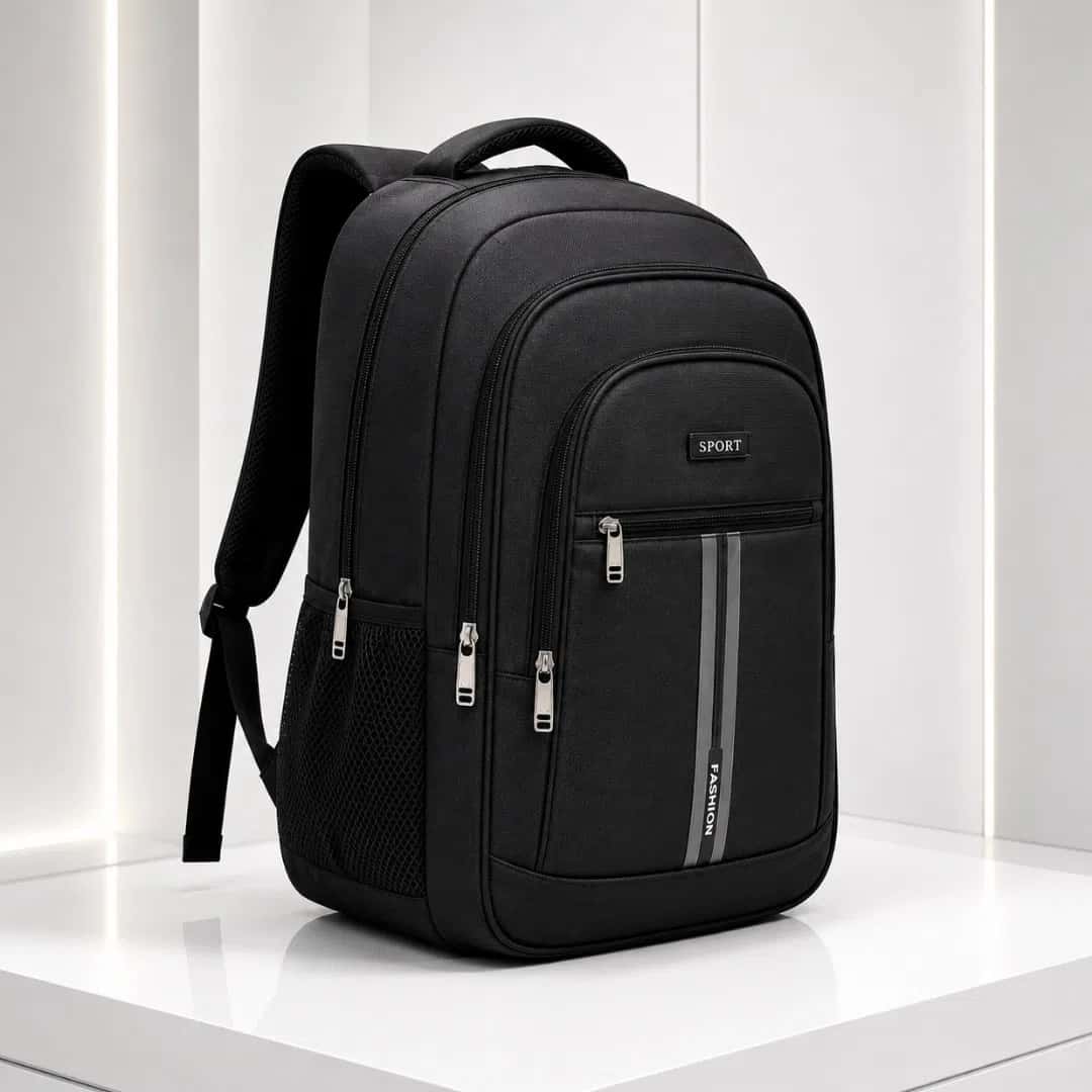 School backpack Black color - Tenderyard
