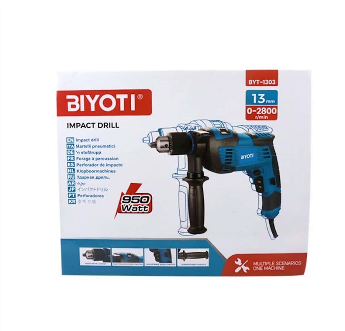 Biyoti F-0455565 850W Elektrikli Drel - Tenderyard