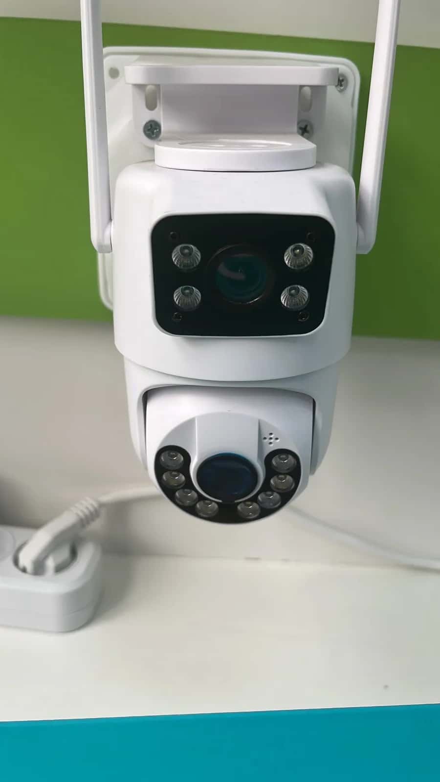 Dual Lens PTZ Security Camera - Tenderyard