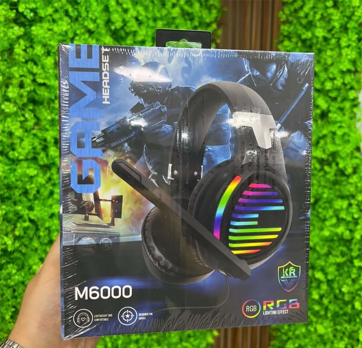 Karler Bass M6000 RGB Illuminated Gaming Headset - Tenderyard