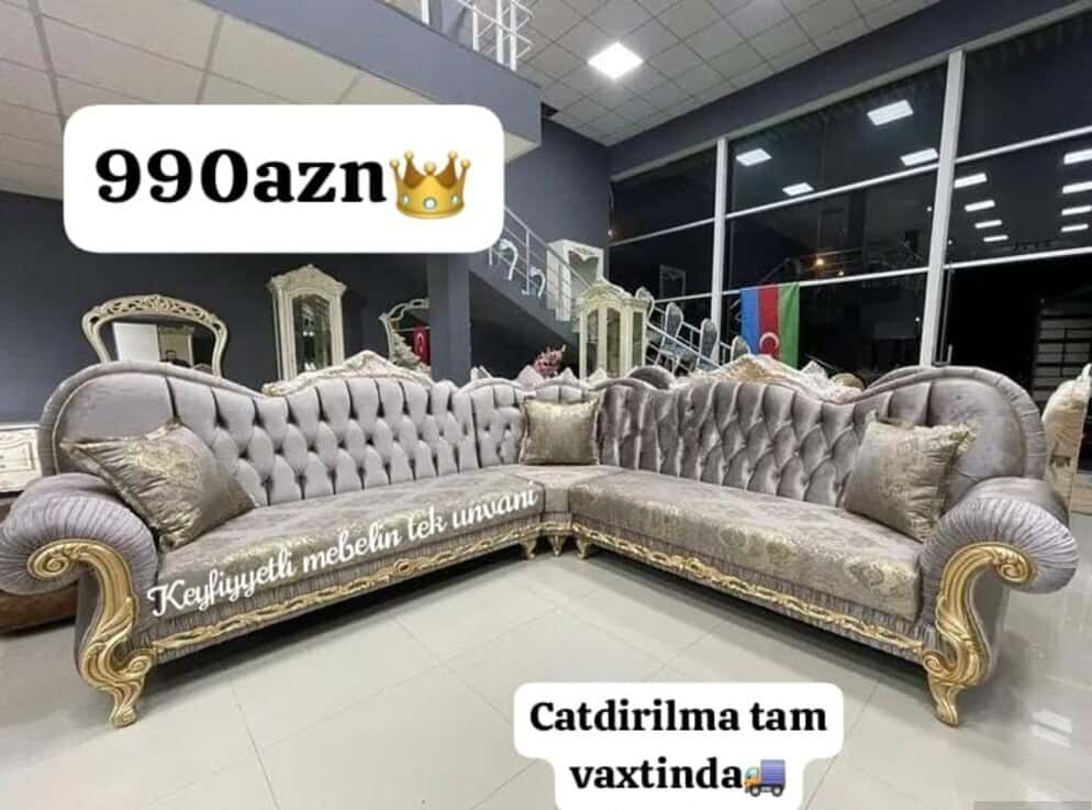 Künc divan, Qarışıq rəng - Tenderyard
