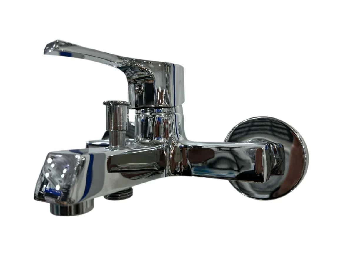Bathroom faucet, Silver color - Tenderyard