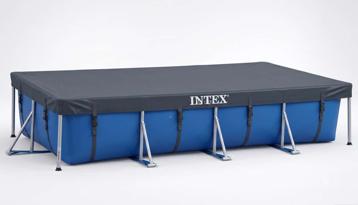 Intex 28039 Тент для прямоугольного каркасного бассейна 450x220 см - Tenderyard