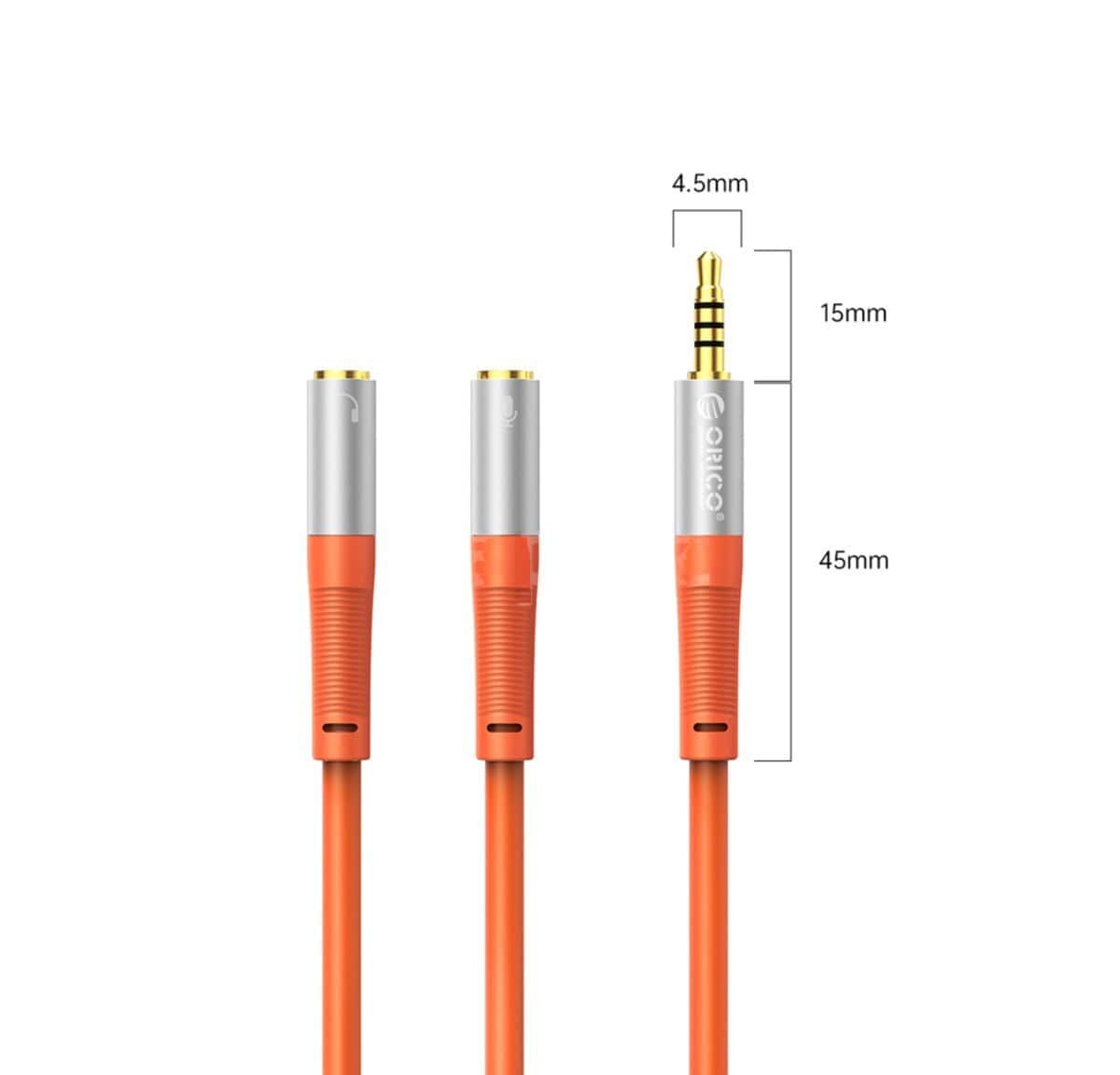 Narıncı rəng data kabel, AUX - Tenderyard