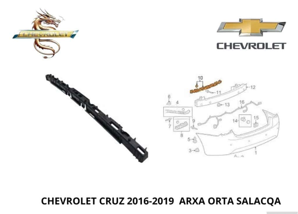 Arxa orta şüşə Chevrolet Cruze 2016-2019 - Tenderyard