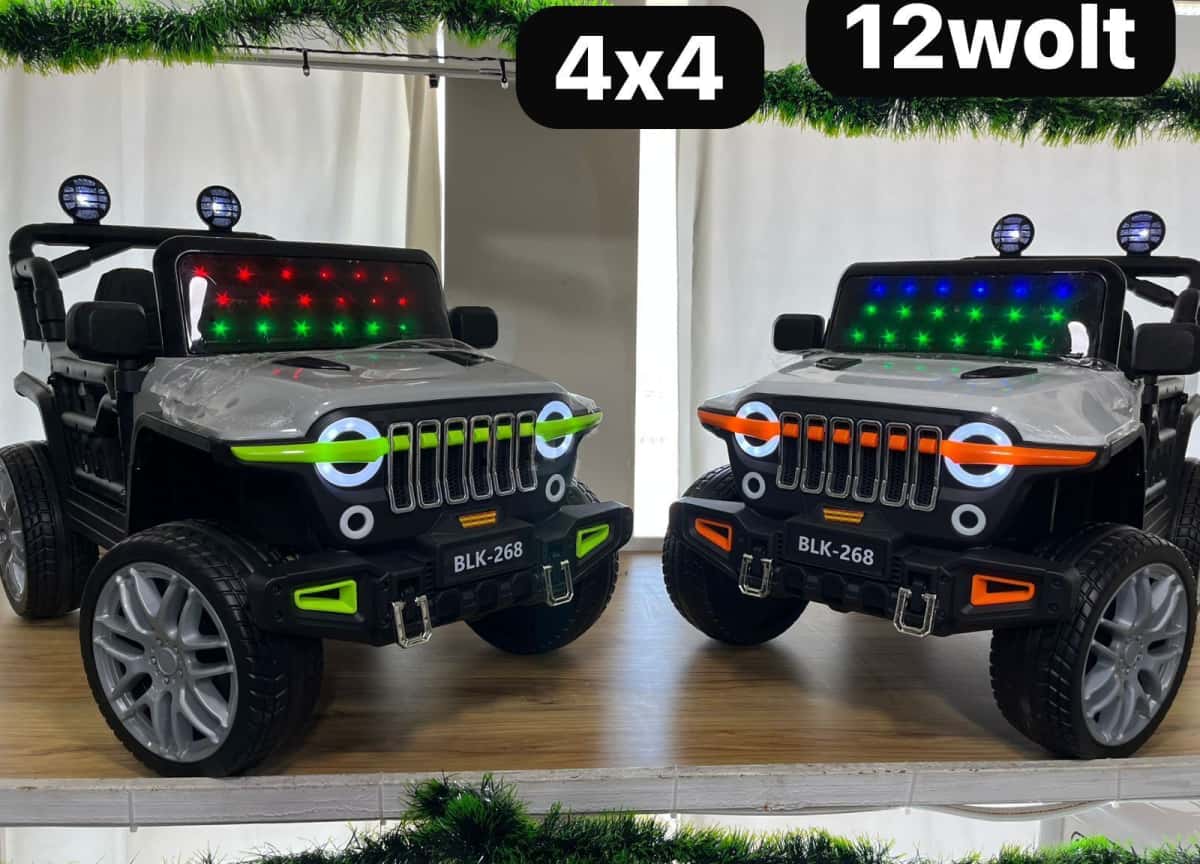Uşaq elektromobili Jeep Wrangler BLK 268 4x4 - Tenderyard
