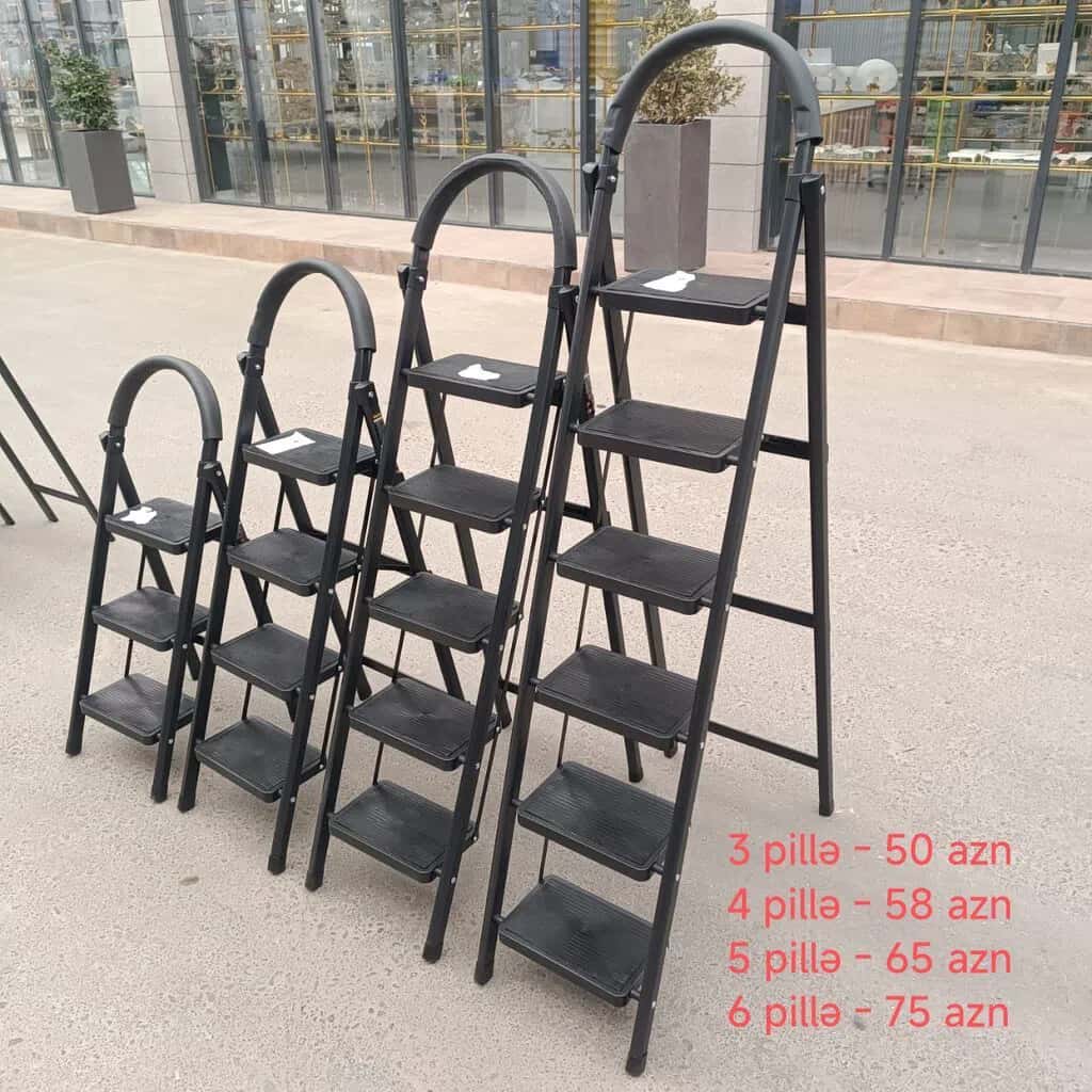 Folding Iron Ladder - Tenderyard