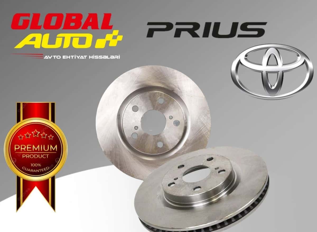 Brake disc Toyota Prius 2005-2022 - Tenderyard