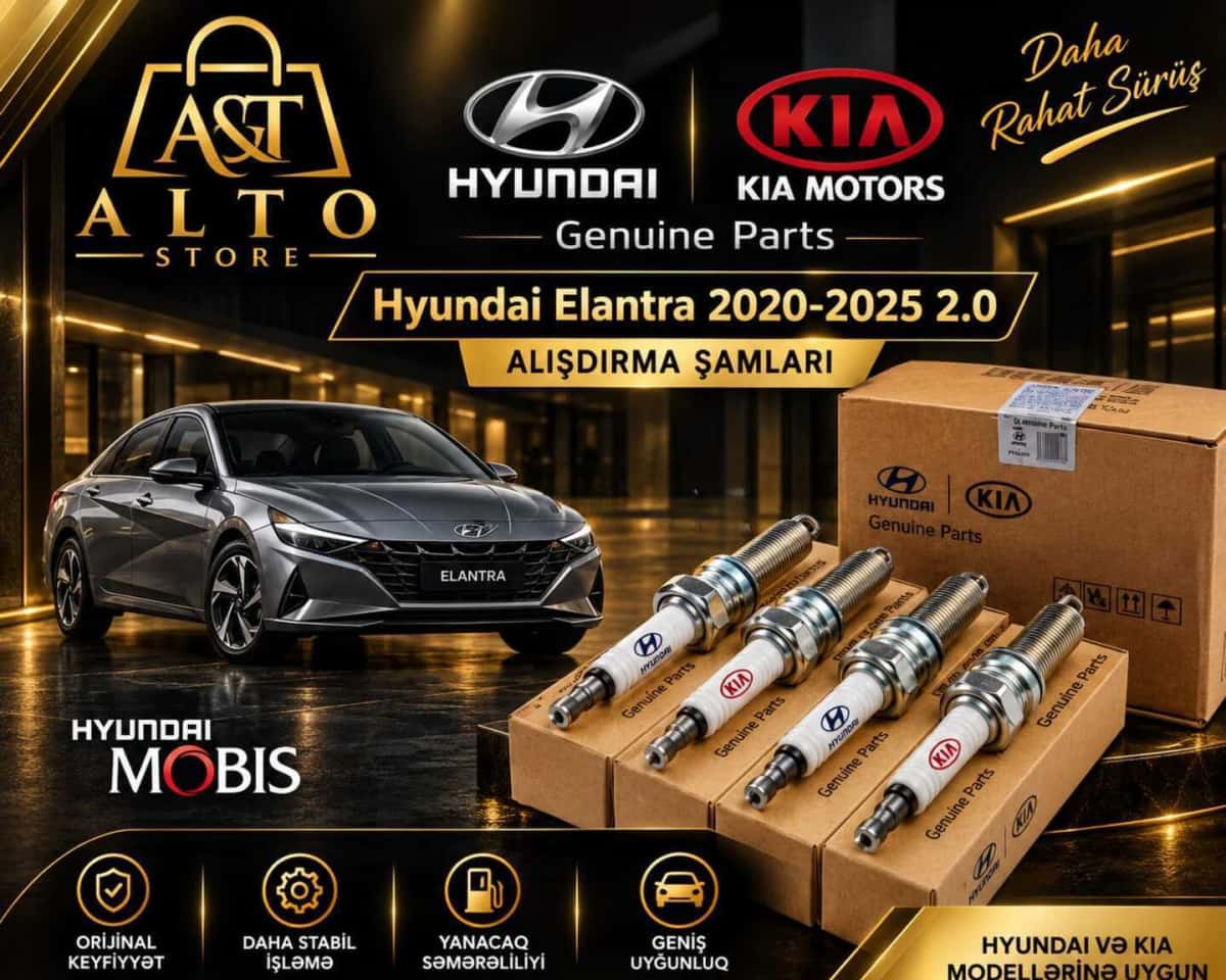 Alışdırma şamı Hyundai Elantra 2.0 (2020-2025) - Tenderyard