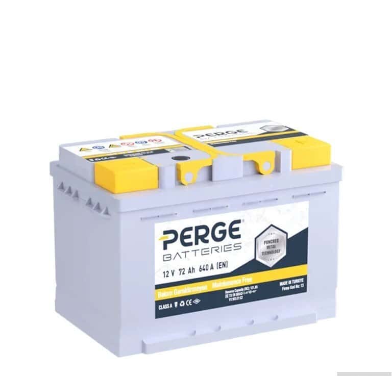 Perge Europe L3-640A 72Ah Avtomobil Akkumulyatoru - Tenderyard