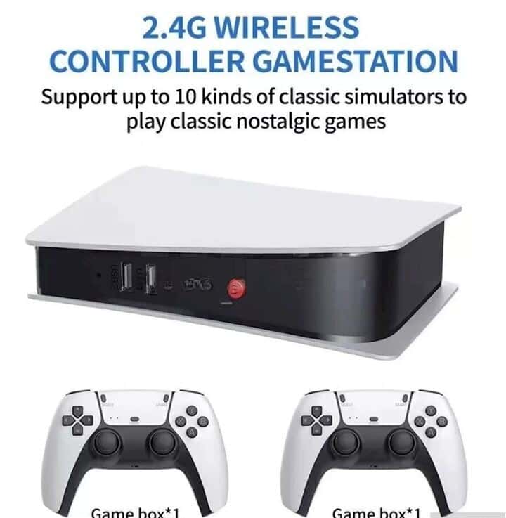 M5 Classic 4K 2.4G Wireless Oyun Konsolu - Tenderyard