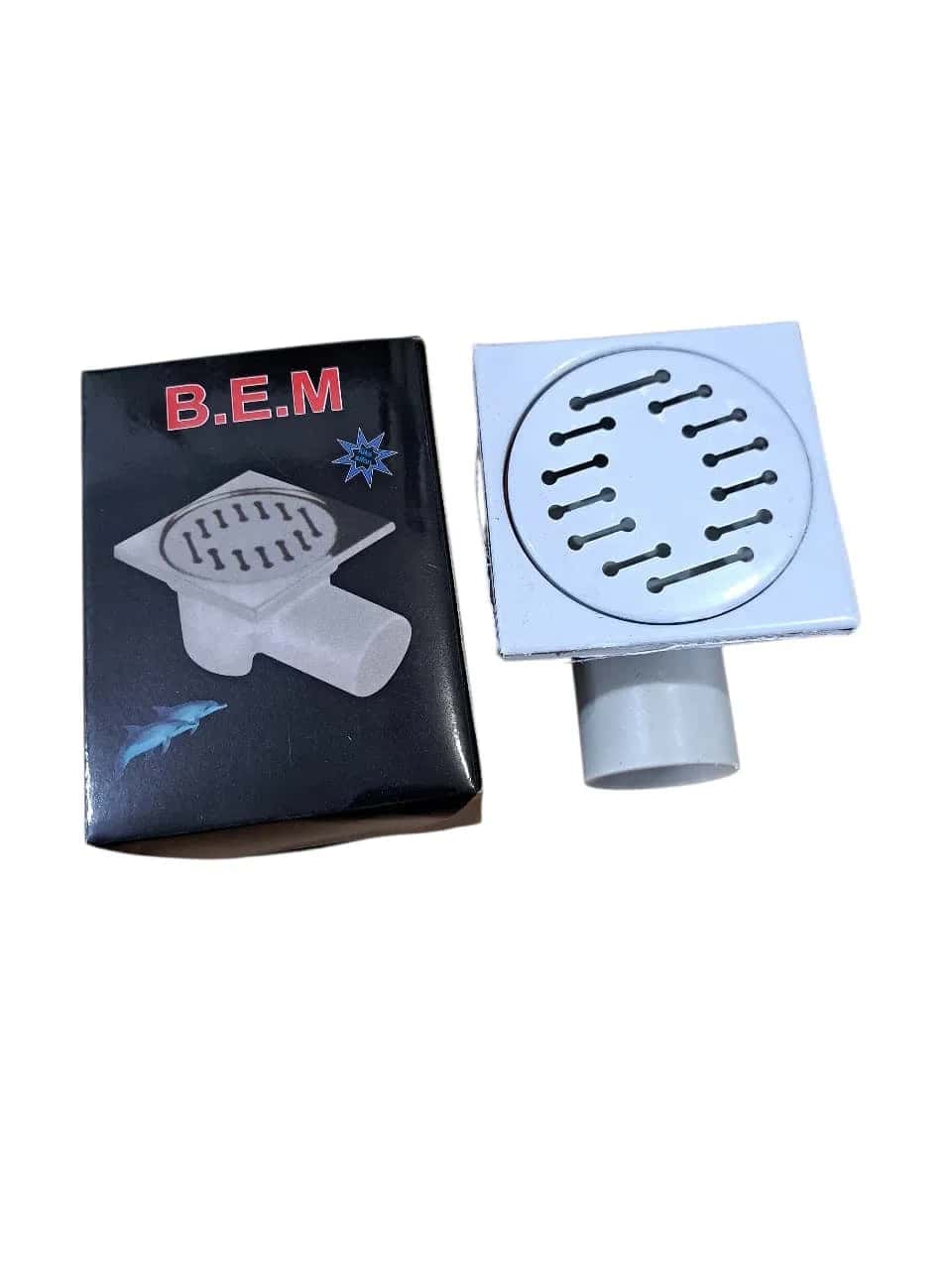 Square floor drain, Plastic material - Tenderyard