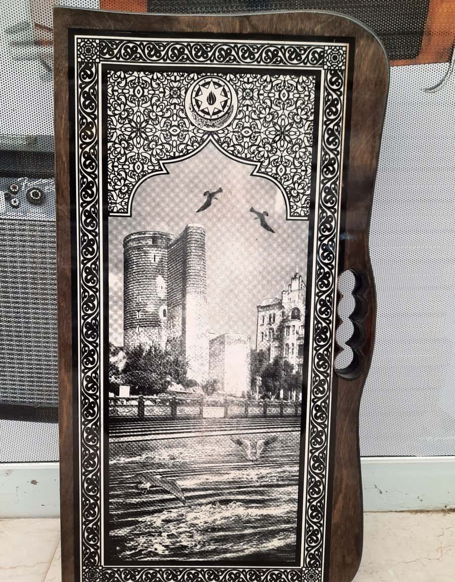 Handcrafted Walnut Wood Backgammon Board - Tenderyard