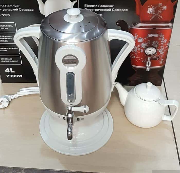 Samovar Paslanmayan polad material - Tenderyard