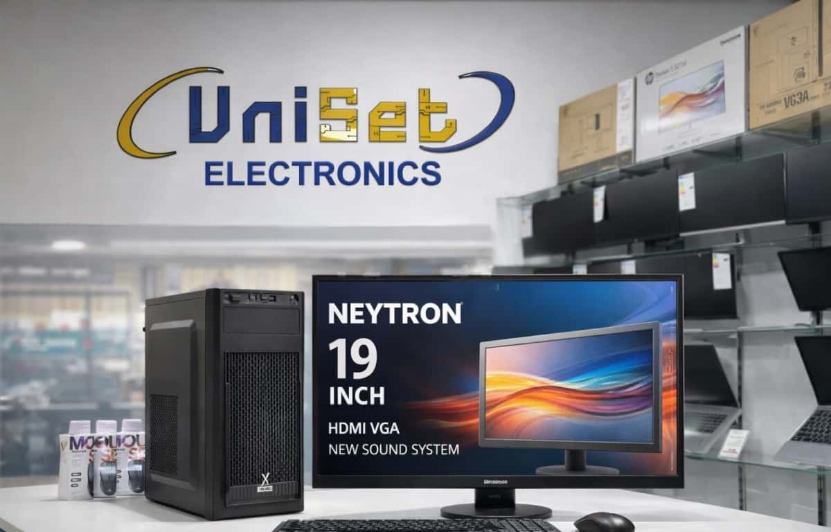 Intel i3 Desktop Computer Set (8GB RAM, 240GB SSD) - Tenderyard