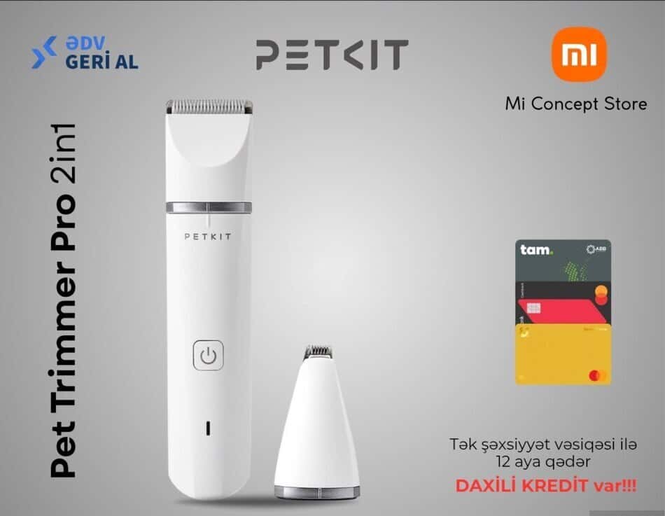 Təraş aparatı Petkit Pet Trimmer Pro 2in1 - Tenderyard