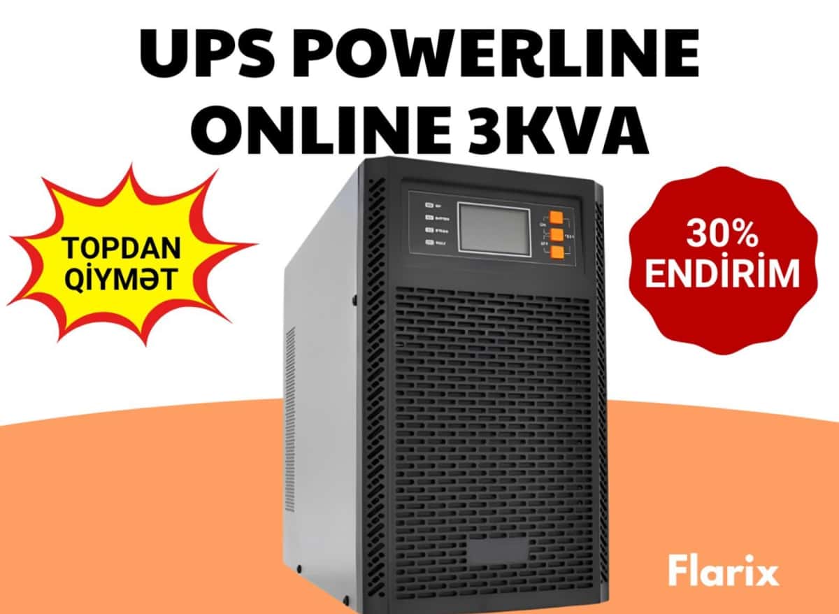 UPS Powerline Online 3KVA - Tenderyard