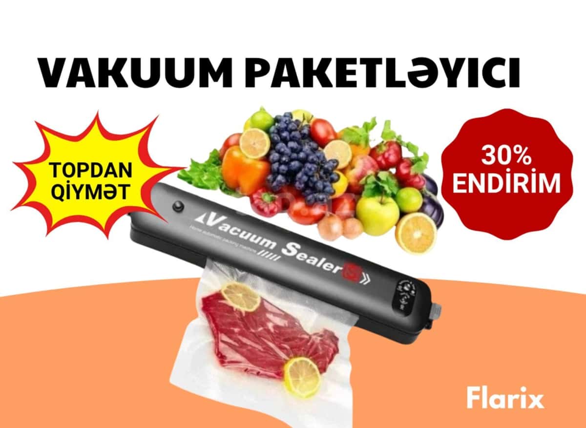 Vacuum sealer machine - Tenderyard