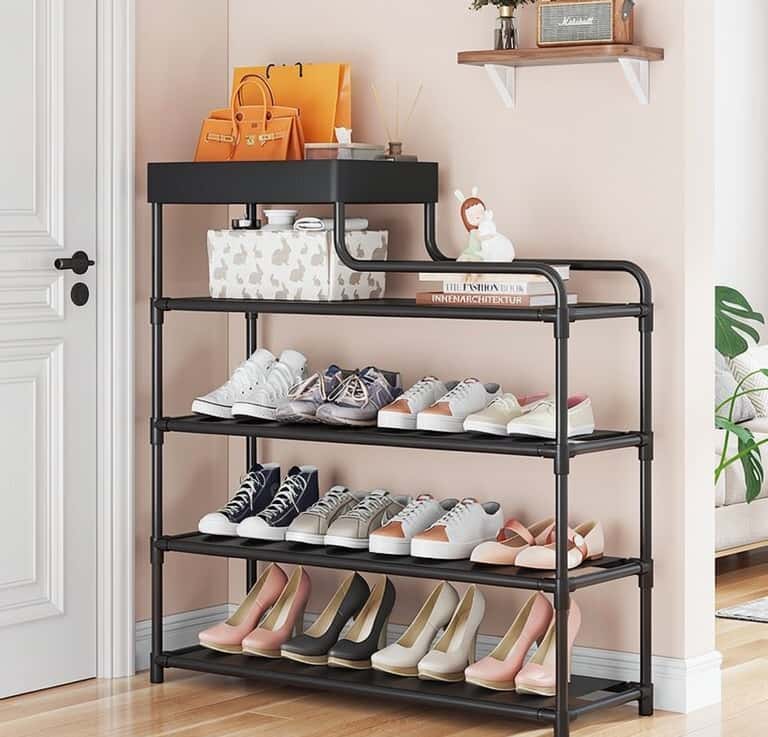 3-section shoe rack - Tenderyard