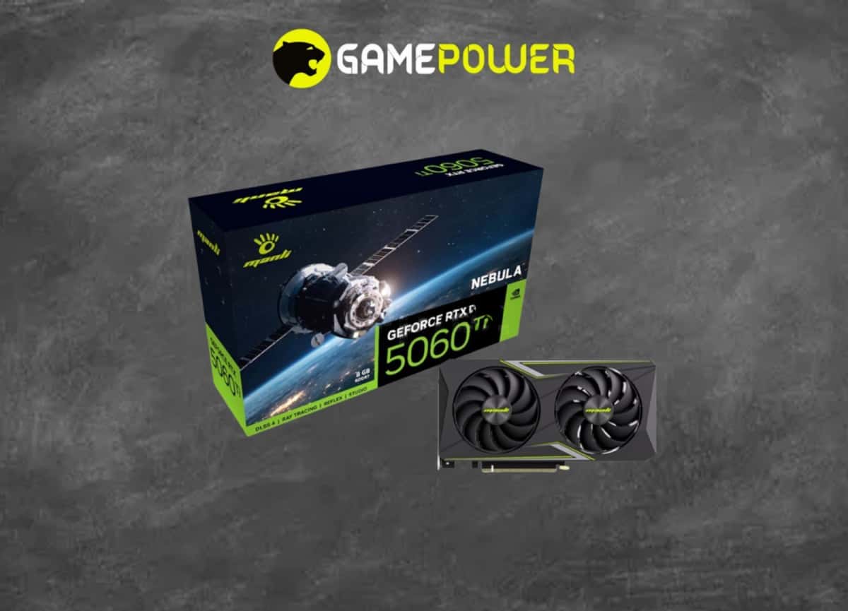 Manli GeForce RTX 5060 Ti Nebula 8GB GDDR7 - Tenderyard