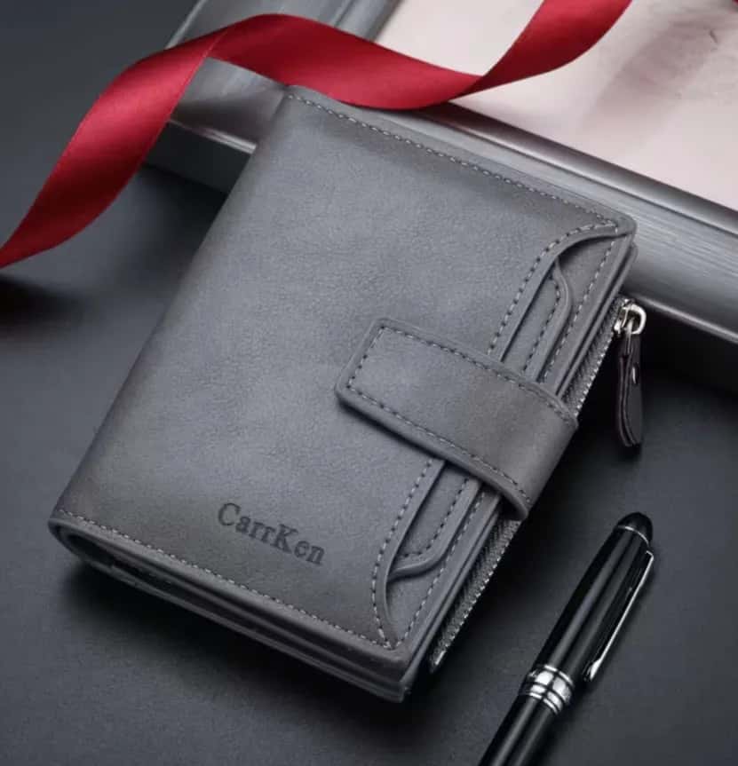 Men's wallet, Gray color - Tenderyard