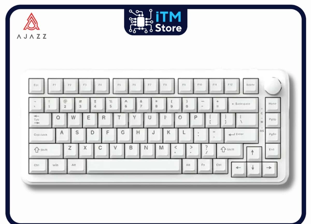 Mechanical keyboard Ajazz AK820 White - Tenderyard