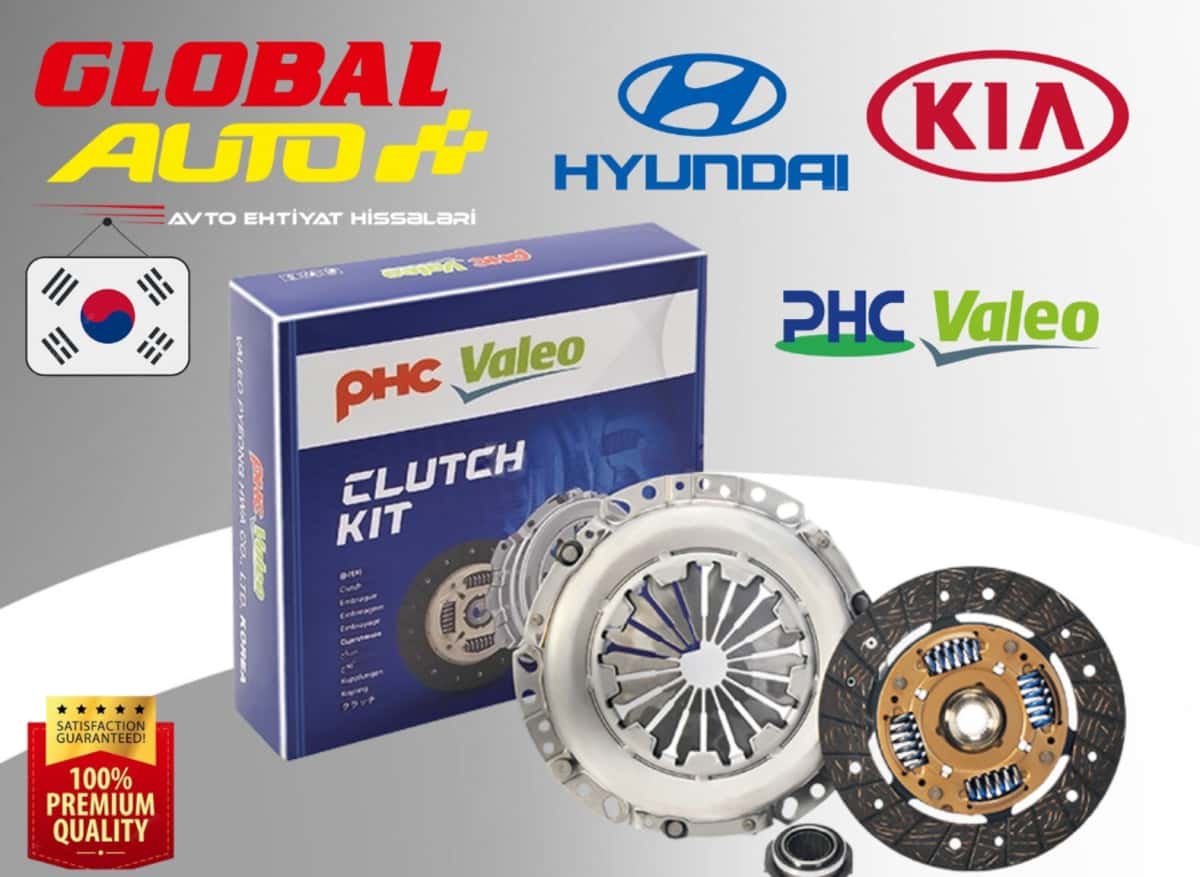 Valeo friction disc set for Hyundai and Kia - Tenderyard