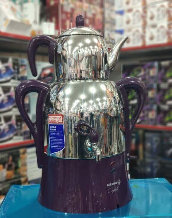 Samovar Paslanmayan polad material - Tenderyard
