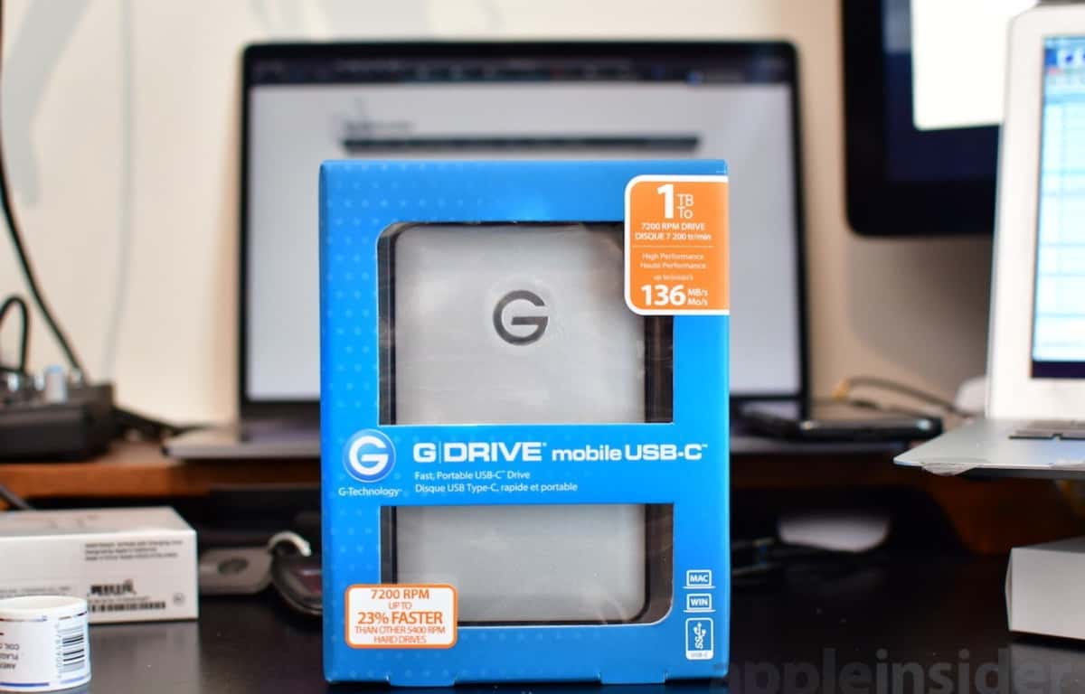 Xarici hard disk G-Drive 1TB Type-C Silver - Tenderyard