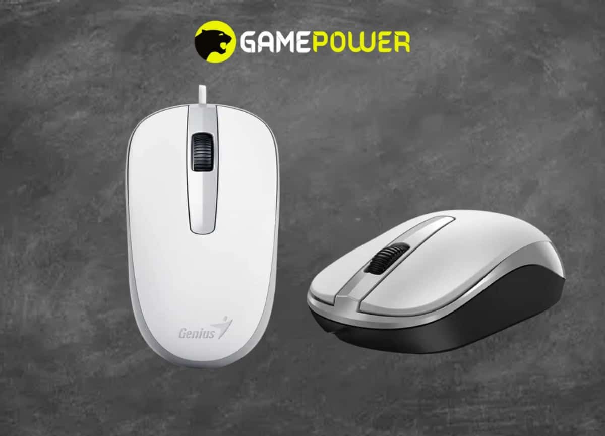 Genius DX-120 WH Optical USB Mouse - Tenderyard