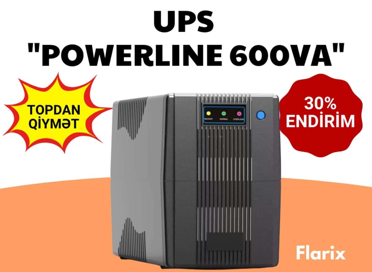 UPS Powerline 600VA - Tenderyard